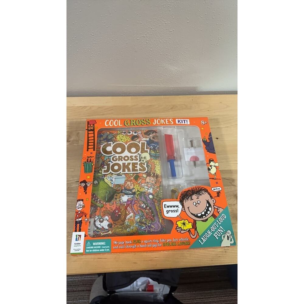 Cool Gross Jokes Kit with Book and Gags